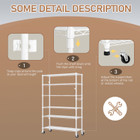 6-Tier Wire Shelving with Wheels product image