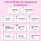 Cordless Electric Nail Drill Kit product image