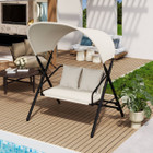 Outdoor 2-Seat Porch Swing with Canopy product image