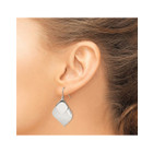 Stainless Steel Brushed and Polished Earrings product image