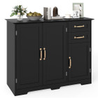 40" Sideboard Buffet Cabinet  with Adjustable Shelves product image