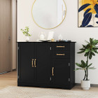 40" Sideboard Buffet Cabinet  with Adjustable Shelves product image