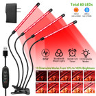 4-Head LED Grow Light with Stand product image