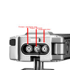 5-in-1 Windproof Metal Lighter with Cigar Cutter product image