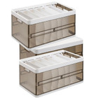 Foldable Storage Bins with Lids (3-Pack) product image