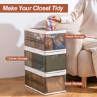 Foldable Storage Bins with Lids (3-Pack) product image