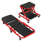  2-in-1 Rolling Creeper Stool product image