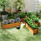Wooden Raised Garden Bed with Drainage Holes product image