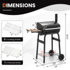 Barrel Charcoal Grill with Adjustable Air Vents  product image