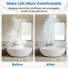 80 CFM Ceiling Mount Bathroom Exhaust Fan product image