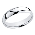 4mm Wedding Band Ring in Sterling Silver product image
