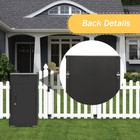 Lockable Anti-Theft Parcel Drop Box with Mailbox product image