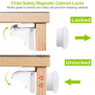 Magnetic Child Safety Cabinet & Drawer Lock (4‑Pack) product image