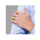 Men's DAD Ring in Yellow Plated Sterling Silver product image