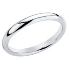 Women's Wedding Band Ring in Sterling Silver (2mm) product image