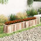 Acacia Wood Raised Garden Bed (1 or 2-Pack) product image
