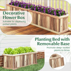Acacia Wood Raised Garden Bed (1 or 2-Pack) product image
