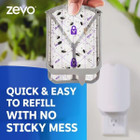 Zevo Plug-in Flying Insect Trap & Refill Cartridge (2-Pack) product image