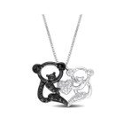 Black Accent Diamond Koala Charm Necklace  product image