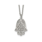 Stainless Steel Hamsa Pendant Necklace  product image