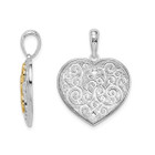 Sterling Silver Heart Pendant Necklace product image