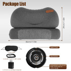 Heated Neck Pillow with Eye Mask product image