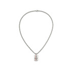 Men's Stainless Steel USA and Stars Dog Tag Necklace  product image