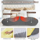 3-in-1 Heated Lumbar Support Massage Pillow  product image