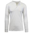 Men's Thermal Waffle Knit Long Sleeve Henley Shirt product image