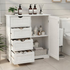 Large Wooden Bathroom Floor Cabinet product image
