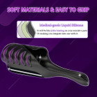 Tapping Vibrating Male Masturbator with Bend-to-Fit Testicle Vibrator product image