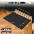 Black Rubber Front Door Mat product image