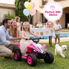 12V Quad 4 Wheeler Ride-On Toy with Wireless Connection and USB Port product image