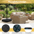 Cantilever Offset Wheeled Umbrella Base product image