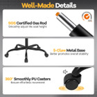 Adjustable Computer Chair with 90°-135° Reclining Backrest  product image