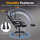 Rolling Gaming Chair with Heavy-Duty 5-Claw Metal Base  product image