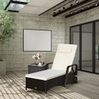 Outdoor Chaise Lounge with Adjustable Backrest product image