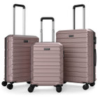3-Piece Hardside Luggage Set with 8-Spinner Wheels and 3-Digit Lock product image