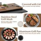 Outdoor Korean BBQ Grill Dining Cart product image