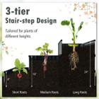 3-Tier Raised Garden Bed with 3 Large Planter Boxes product image