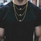 24" Italian Rope Link Chain product image