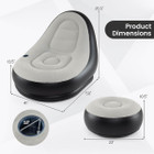 Inflatable Lounge Chair with Ottoman product image