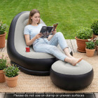 Inflatable Lounge Chair with Ottoman product image