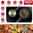 4000W Dual‑Burner Induction Cooktop  product image
