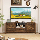 TV Stand with 2 Woven Accent Doors  product image
