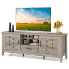 TV Stand with 2 Woven Accent Doors  product image