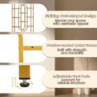 5-Tier Etagere Bookcase with Open Storage Shelves product image