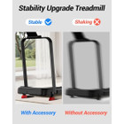 Cursor Fitness 15% Incline Walking Pad Treadmill with Handlebar product image