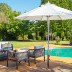 24" Patio Umbrella Base Stand with 2 Adjustable Tightening Knobs product image