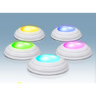 5-Pack Color Changing Wireless LED Lights with Remote Control product image